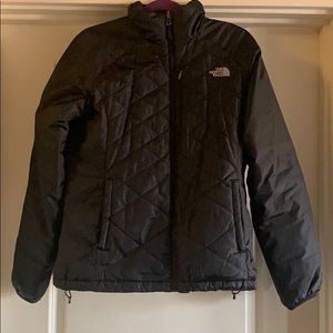 Black north face puffer